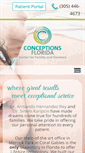 Mobile Screenshot of conceptionsflorida.com